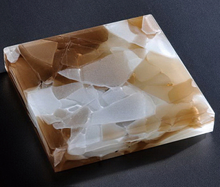 R612 No Radiation Jade Glass for Building Interior Decoration