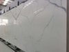 Artificial Calacatta Marble Vein Nano Glass Stone For Interior 