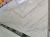 Artificial Marble Calacatta White Nano glass Stone For Countertop